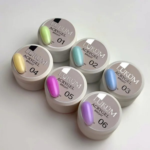 Акригель LUKUM - ACRYGEL BRIGHT 05, 15 ml - Image 3