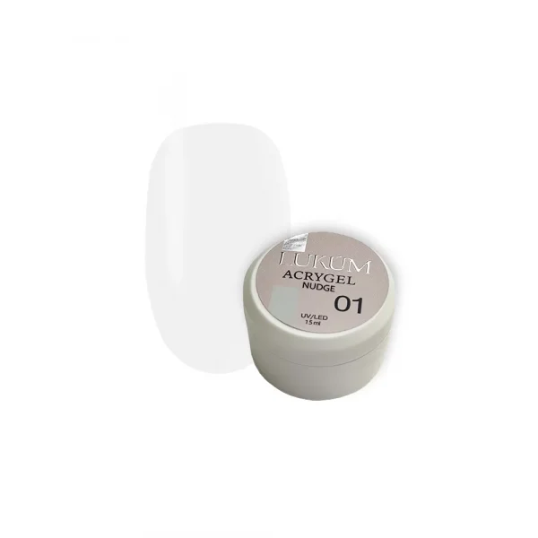 Акригель LUKUM - NUDGE ACRYGEL 01, 15 ml