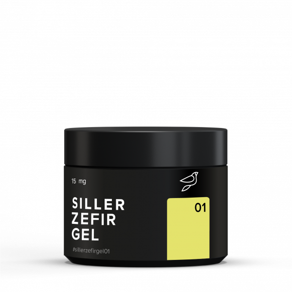 Siller - Гель Zefir Gel 01, 15 мл