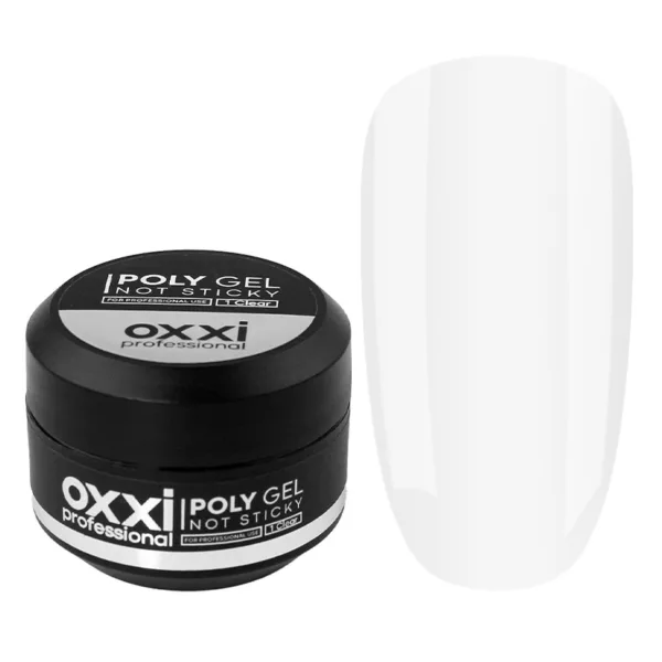 Полігель Poly Gel Not Sticky OXXI Professional, 1, прозорий, 30мл