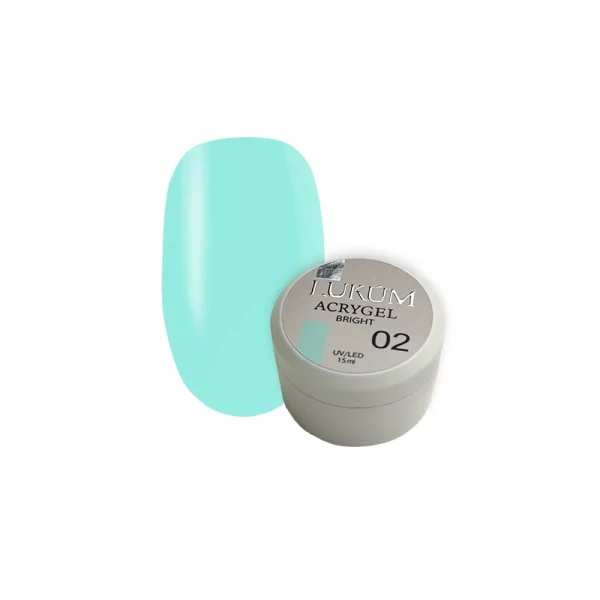 Акригель LUKUM - ACRYGEL BRIGHT 02, 15 ml
