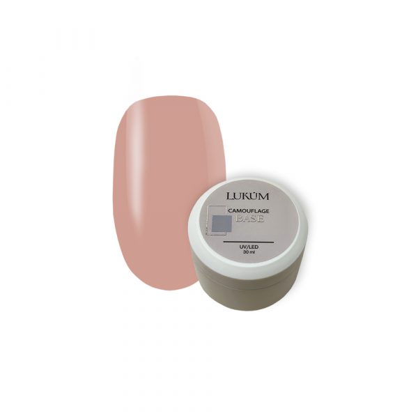 Камуфлююча база LUKUM - Nude Base Soft pink 30 ml - No, 27.