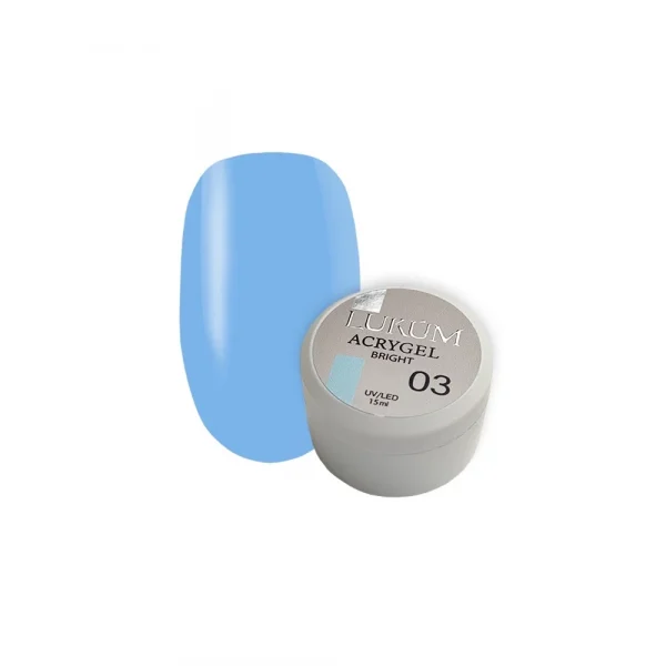 Акригель LUKUM - ACRYGEL BRIGHT 03, 15 ml