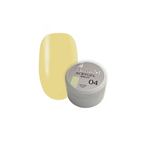 Акригель LUKUM - ACRYGEL BRIGHT 04, 15 ml