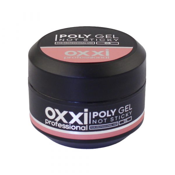 Полігель Poly Gel Not Sticky OXXI Professional, 5, персиковий, 30мл - Image 3