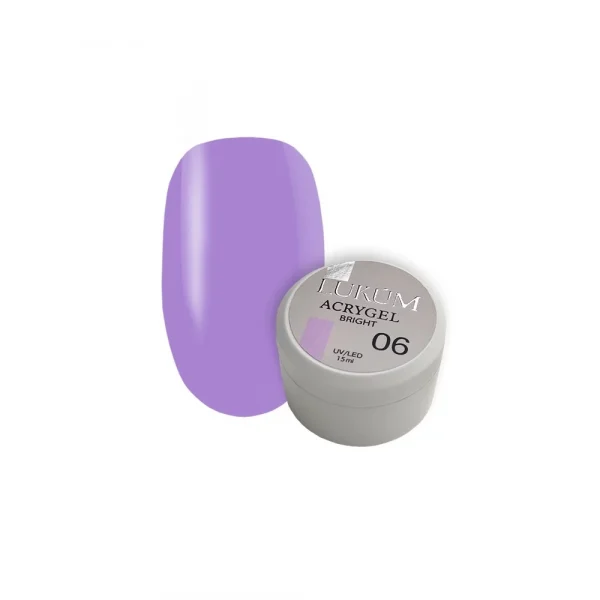 Акригель LUKUM - ACRYGEL BRIGHT 06, 15 ml