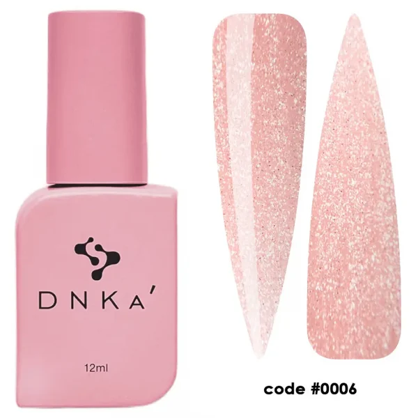 DNKa - Рідкий акригель Liquid Acrylic 12 ML #0006 Shine Peach