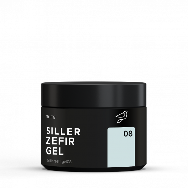 Siller - Гель Zefir Gel 08, 15 мл