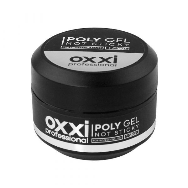 Полігель Poly Gel Not Sticky OXXI Professional, 1, прозорий, 30мл - Image 3