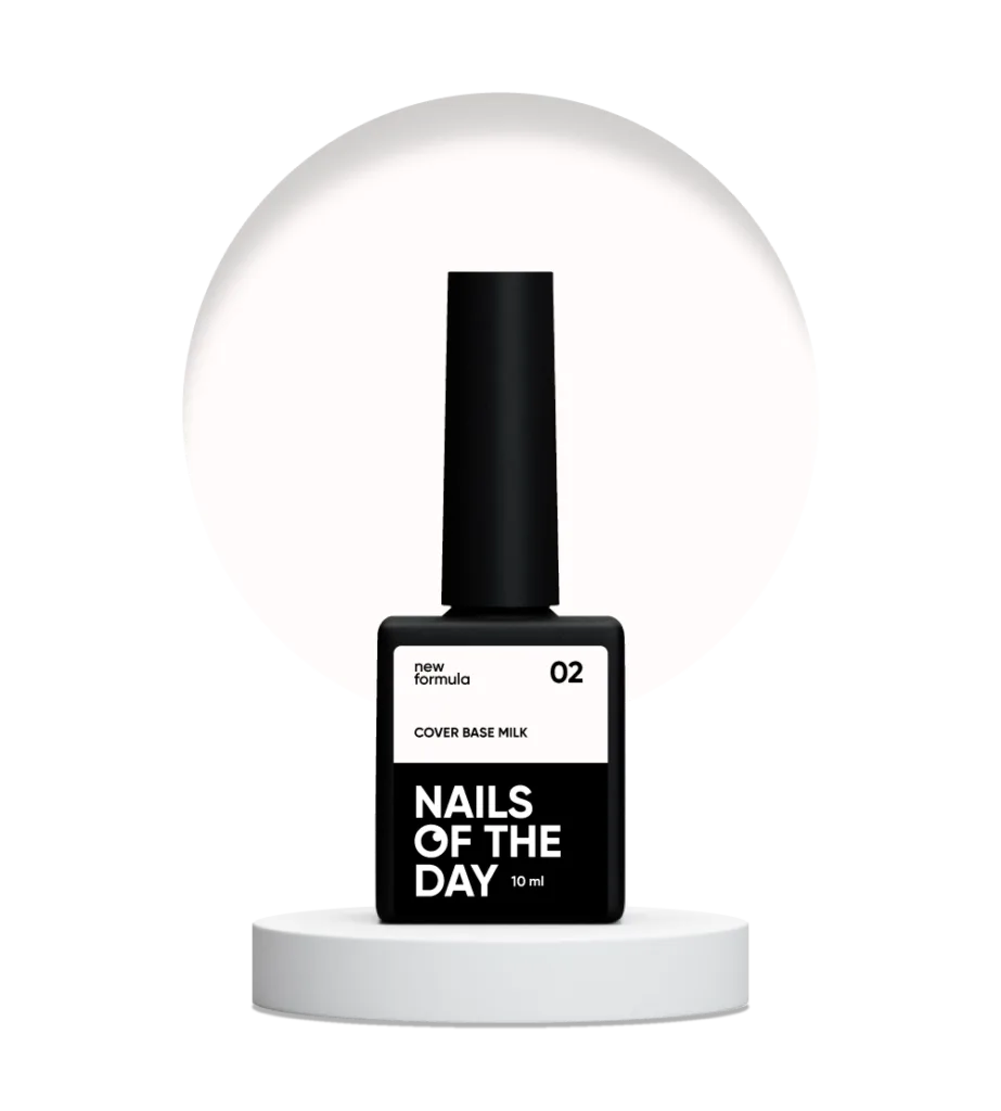 Nails of the day - Cover base NEW Formula MILK 02, 10 ml камуфлююче базове покриття для нігтів