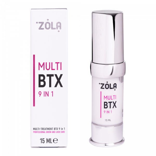 ZOLA - MULTI-TREATMENT BTX 9-IN-1 MULTIFUNCTIONAL PREMIUM BROW AND LASH TREATMENT 15 ML - טיפול רב-טיפולי BTX 9-in-1 מולטי-פונקציונלי פרימיום גבות וריסים