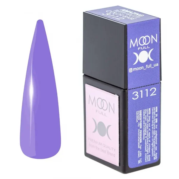 MOON FULL - База для нігтів кольорова Amazing Tutti Frutti № 3112, 12 мл