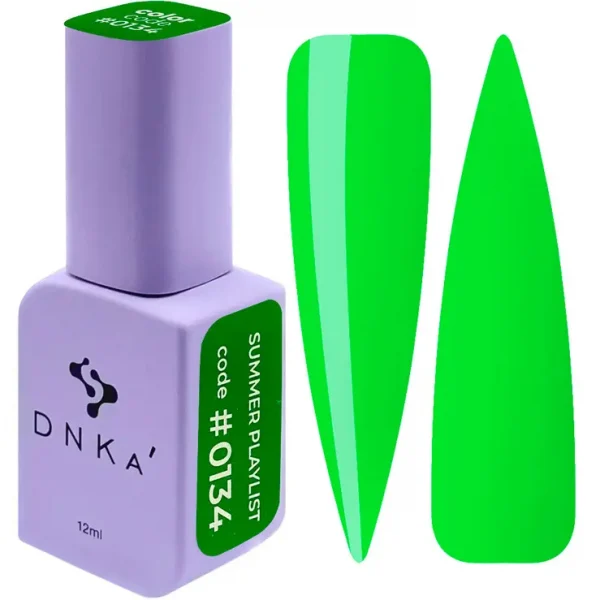 DNKa' - Гель лак 12 ML Color Summer Playlist No, 0134