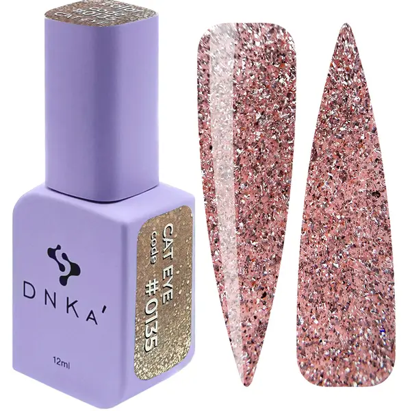DNKa' - Гель лак 12 ML Color Cat Eye 0135