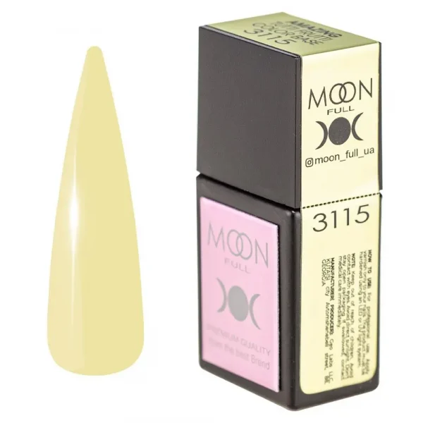 MOON FULL - База для нігтів кольорова Amazing Tutti Frutti № 3115, 12 мл