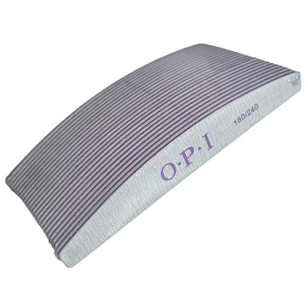 OPI - SET 25 PCS Nail file "Crescent" 180/240 - חבילת משייפים 25 יחידות 180/240