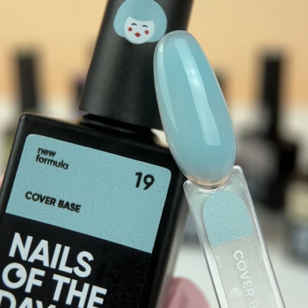 Nails of the day - Cover base NEW Formula 19, 10 ml камуфлююче базове покриття для нігтів - Image 2