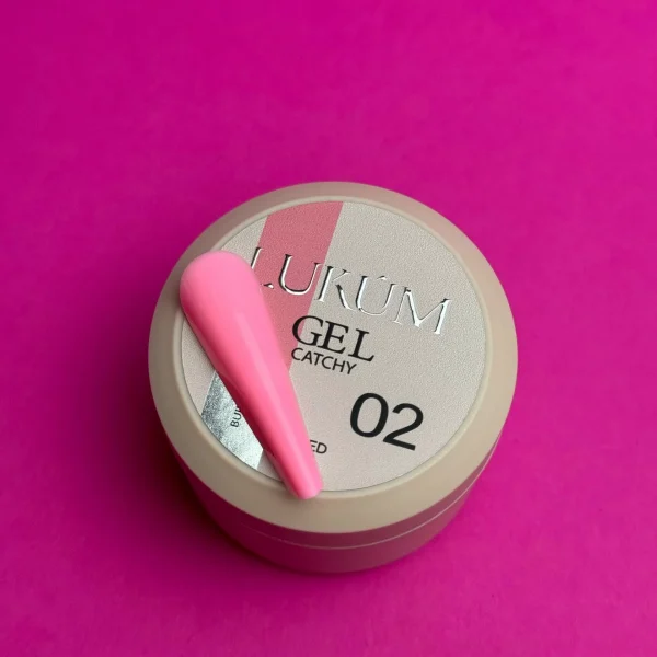Моделюючий гель LUKUM - BUILDER GEL CATCHY GEL 02, 30 ml - Image 2