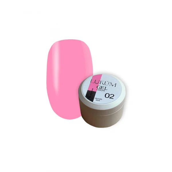 Моделюючий гель LUKUM - BUILDER GEL CATCHY GEL 02, 30 ml