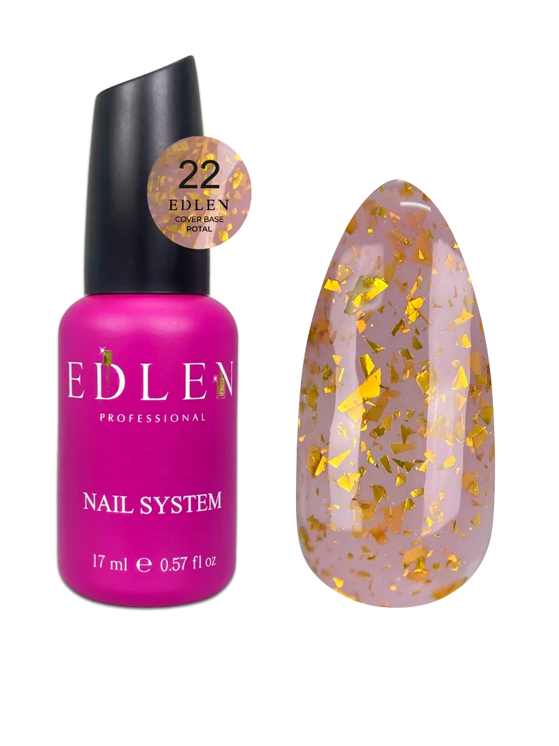 Камуфлююча база Cover base Potal Edlen 17 ml. №22