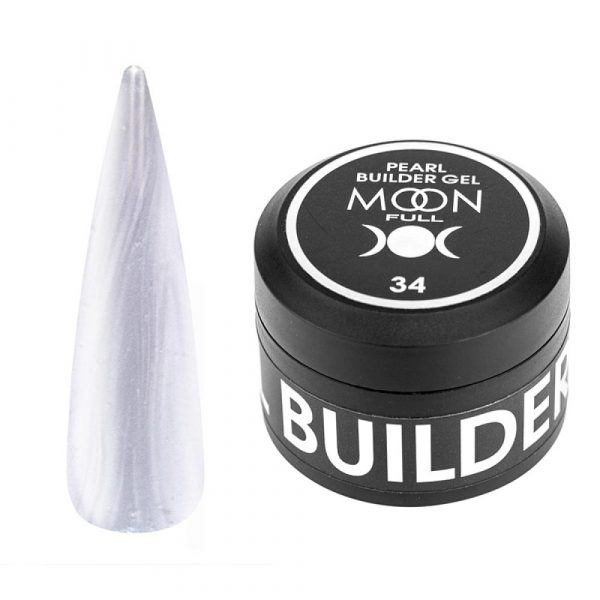 Moon Full - Гель для нігтів Perl Builder Gel № 34, 30 мл