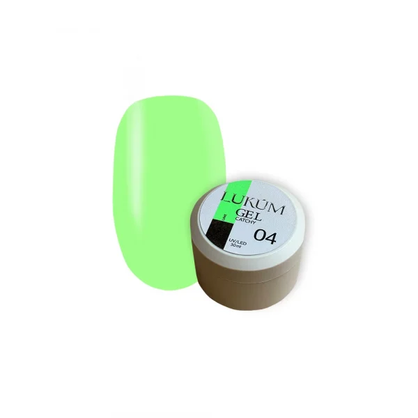 Моделюючий гель LUKUM - BUILDER GEL CATCHY GEL 04, 30 ml