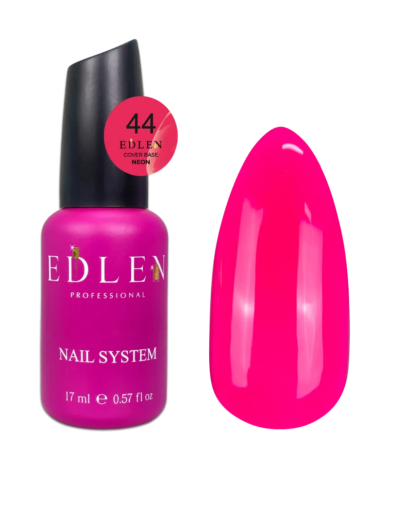 Камуфлююча база Edlen - Cover base Neon 17 ml. No. 44