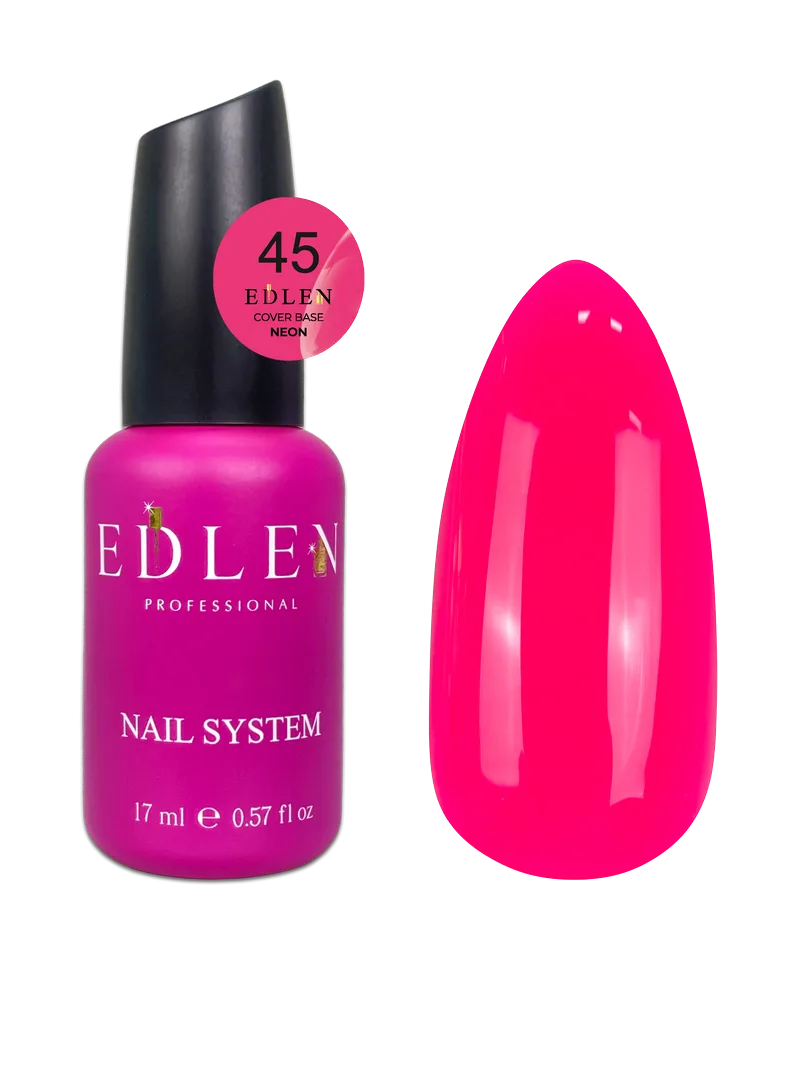 Камуфлююча база Cover base Neon Edlen 17 ml. №45