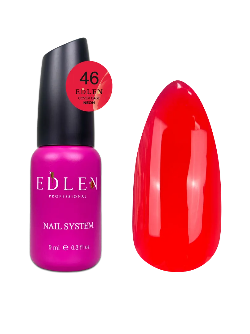 Камуфлююча база Cover base Neon Edlen 9 ml. №46