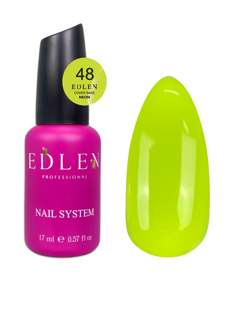 Камуфлююча база Cover base Neon Edlen 17 ml. №48