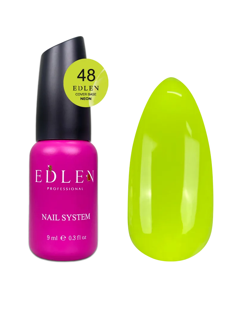 Камуфлююча база Cover base Neon Edlen 9 ml. №48
