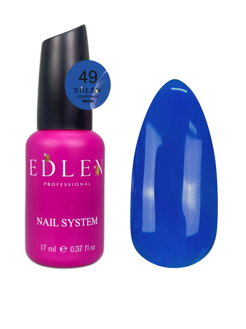Камуфлююча база Cover base Neon Edlen 17 ml. №49