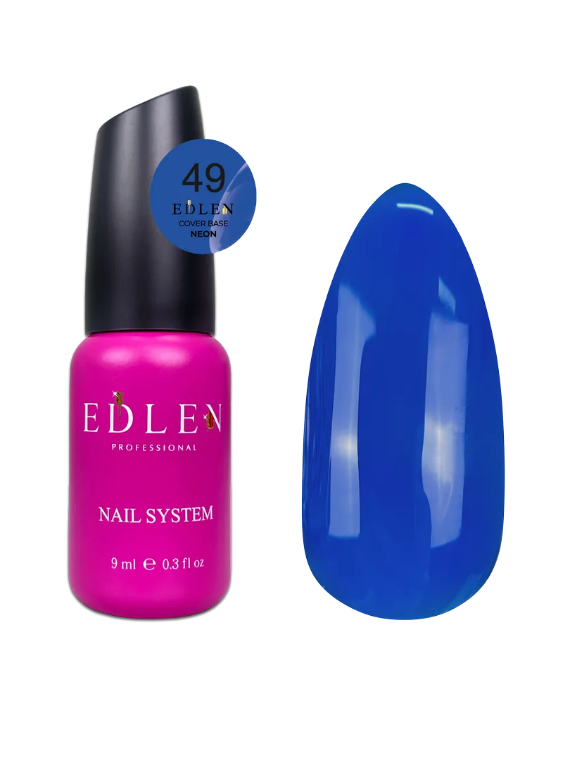 Камуфлююча база Cover base Neon Edlen 9 ml. №49