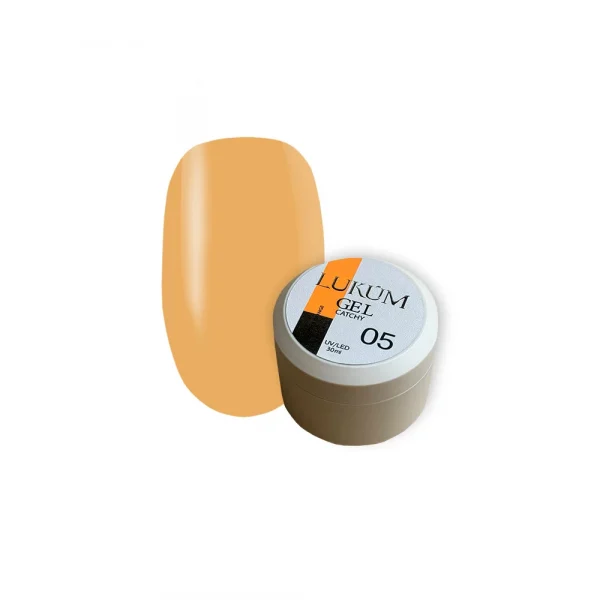 Моделюючий гель LUKUM - BUILDER GEL CATCHY GEL 05, 30 ml