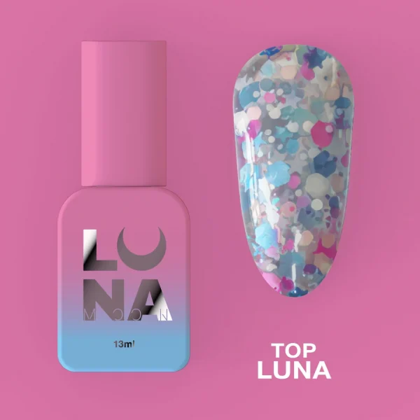 LUNA MOON - Топ для гель-лаку Top Luna 13ml