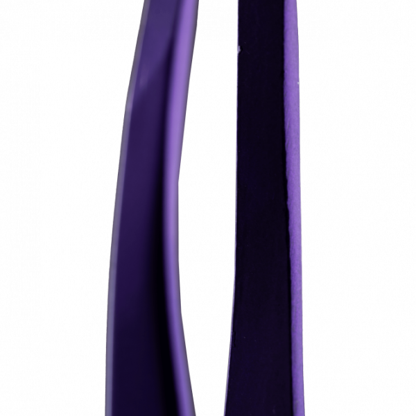 ZOLA - PROFESSIONAL BEVELED TWEEZERS FOR EYEBROWS VIOLET - פינצטה משופעת לגבות סגול - Image 2