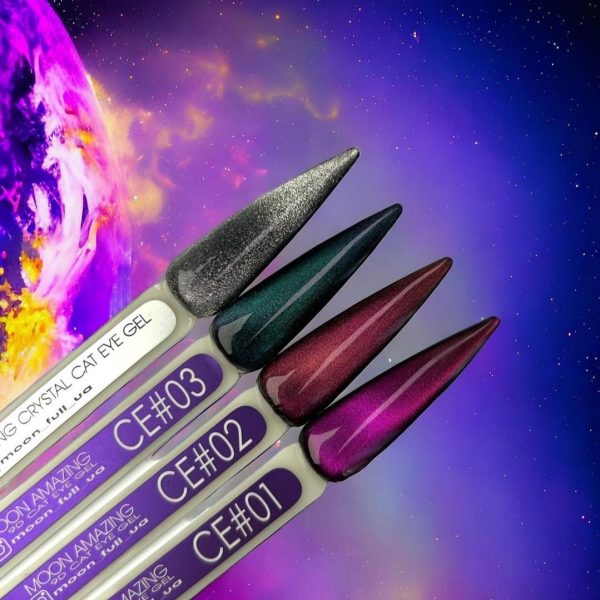 MOON FULL - Гель-лак AMAZING CRYSTAL CAT EYE 12 ML - Image 2
