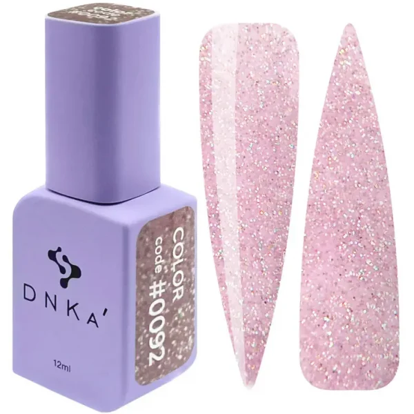 DNKa' - Гель лак 12 ML Color Gliter No, 0092
