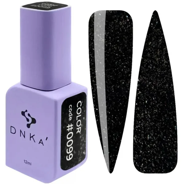 DNKa' - Гель лак 12 ML Color Gliter No, 0099