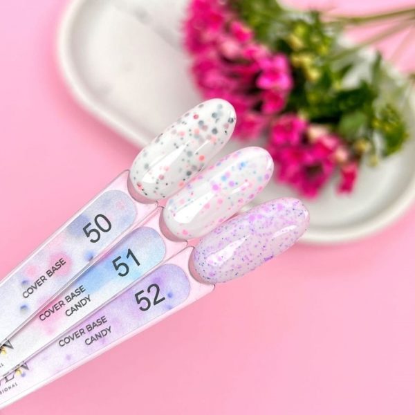Камуфлююча база Edlen - Cover base Candy  17 ml. No. 51 - Image 2