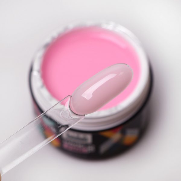 KIRA NAILS - Hard gel PINK 50g - ג'ל חזק לבנייה 50 מל צבע ורוד - Image 2