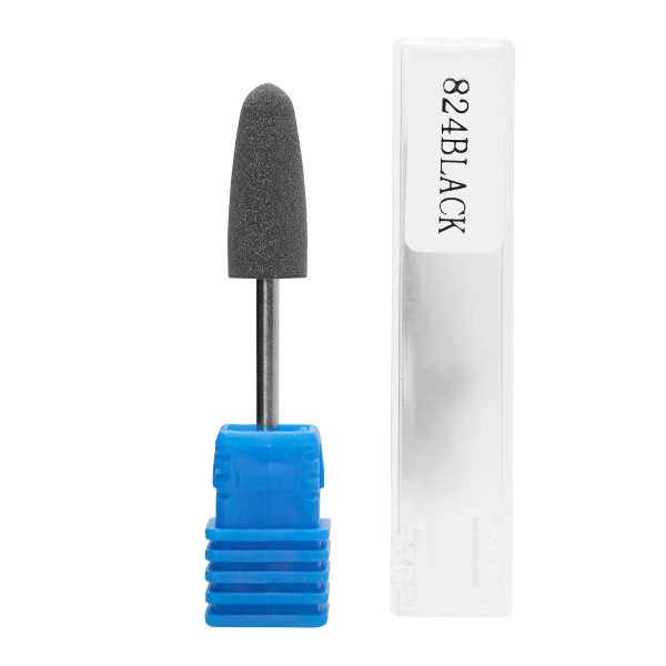 Silicone drill bitt Cone round, 150 gritt, black