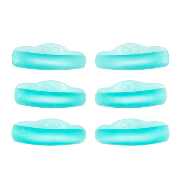 OKO - Rollers for laminating eyelashes Blue Lagoon, 3 pairs - גלגלות ללמינציה של ריסים Blue Lagoon, 3 זוגות