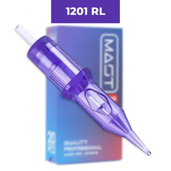 MAST - Mast Pro Tattoo cartridge 1201RL (0.35mm), 1 pc - מחטים לאיפור קבוע (יחידה 1) 0.35 ממ' - 1201RL