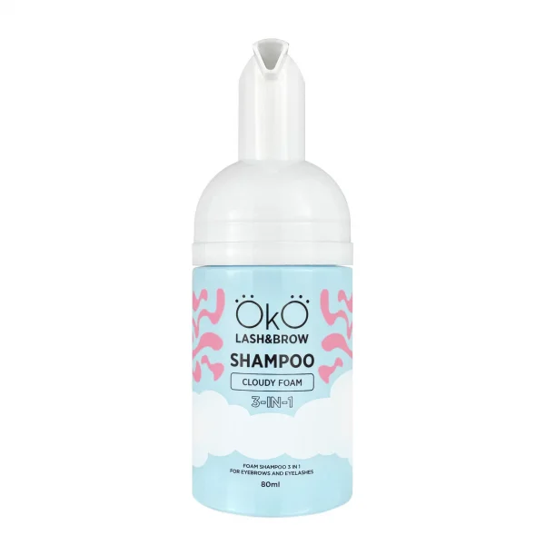 OKO - Foam shampoo 3 in 1 Shampoo Cloudy Foam, 80 ml - שמפו קצף 3 ב-1 שמפו קלוני קצף, 80 מ"ל - Image 2