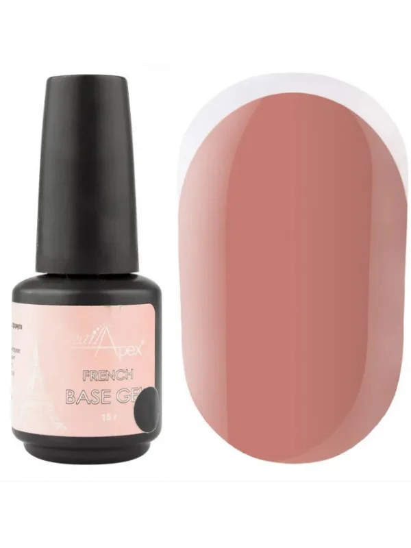 NAILAPEX - FRENCH BASE №3, CAMOUFLAGE BASE, 15ml - כאבר פרנץ' בייס 03