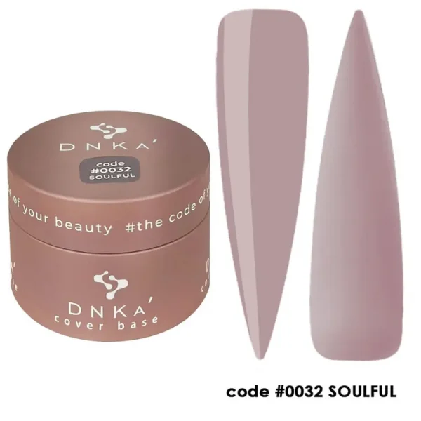 DNKa' - Камуфляжна база Cover Base 30 ml No.  0032 Soulful