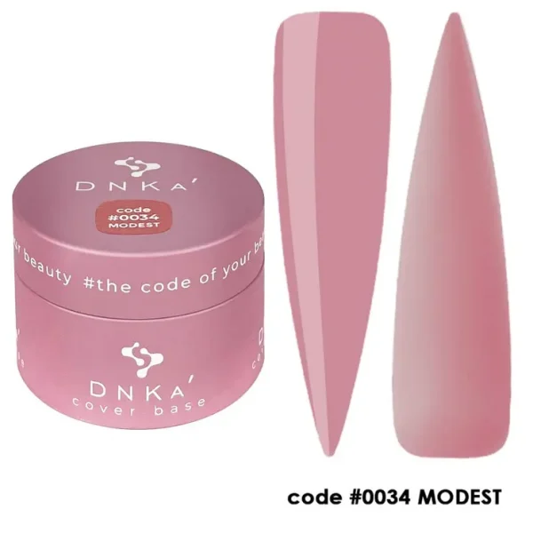DNKa' - Камуфляжна база Cover Base 30 ml No.  0034 Modest