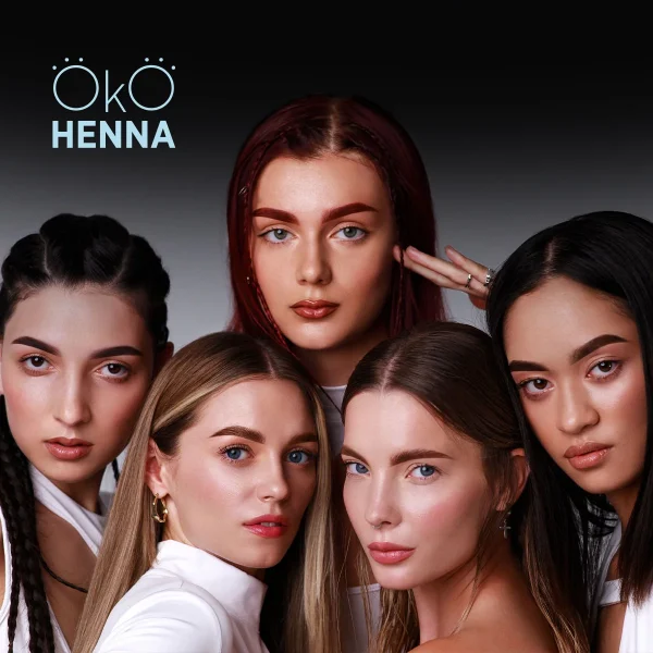 OKO - Set of henna for eyebrows Power Powder 7 color 5 g - סט צבעי חינה לגבות 7 יחידות 5 גרם - Image 5