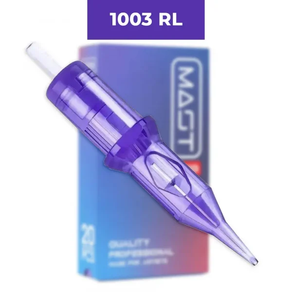 MAST - Mast Pro Tattoo cartridge 1003RL (0.30mm), 1 pc - מחטים לאיפור קבוע (יחידה 1) 0.30 ממ' - 1003RL